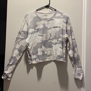 camo crop top